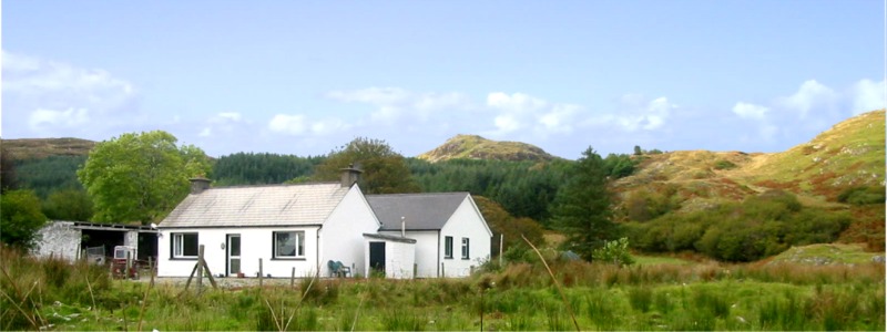 Gapple Cottage, Rathmullan Holiday Self-Catering Accommodation at the foot of the Glenalla hills, County Donegal, Ireland